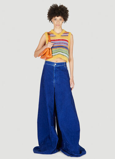 Marni Striped Sleeveless Sweater Multicolour mni0252005