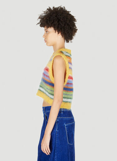 Striped Sleeveless Sweater Marni Striped Sleeveless Sweater Multicolour mni0252005