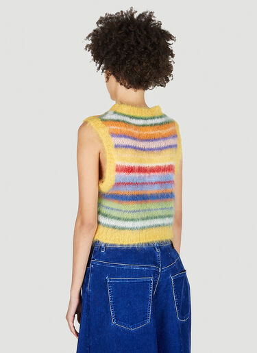 Marni Striped Sleeveless Sweater Multicolour mni0252005