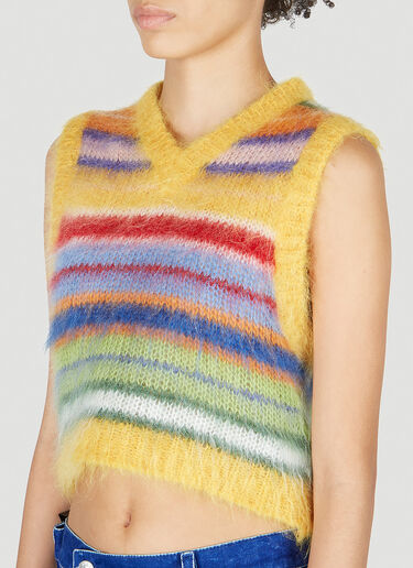 Marni Striped Sleeveless Sweater Multicolour mni0252005
