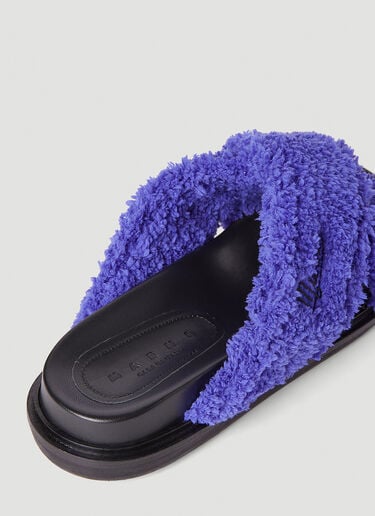 Fussbett Slides Marni Fussbett Slides Purple mni0252018