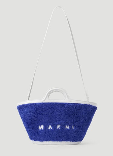 Tropicalia 스몰 버킷 토트백 Marni Tropicalia 스몰 버킷 토트백 블루 mni0252027