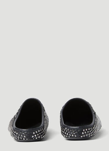 Marni 퍼스벳 사보 뮬 블랙 mni0255028