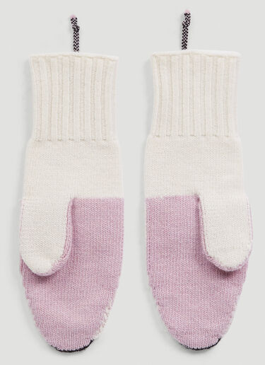 Marni 마우스 퍼핏 장갑 화이트 mni0255039