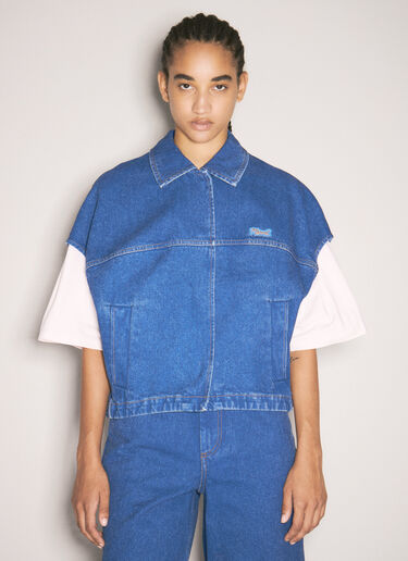 Marni 补丁牛仔夹克 蓝色 mni0257012