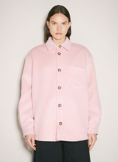 Marni 울 재킷 핑크 mni0257013
