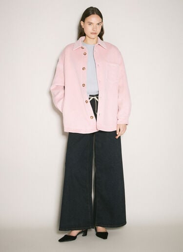 Marni 울 재킷 핑크 mni0257013