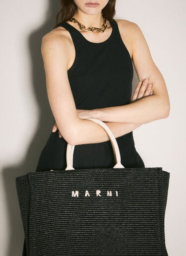 Marni Large Tote Bag Black mni0259027