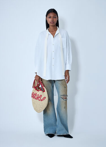 Marni Button-Down Shirt White mni0261001