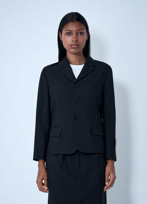 Marni Single-Breasted Blazer Black mni0261004