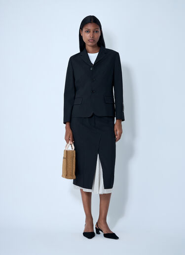 Single-Breasted Blazer Marni Single-Breasted Blazer Black mni0261004