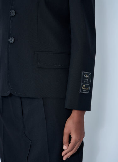 Single-Breasted Blazer Marni Single-Breasted Blazer Black mni0261004