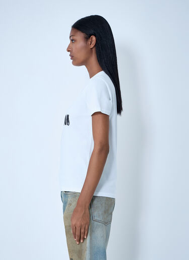 Marni Logo Motif T-Shirt White mni0261009