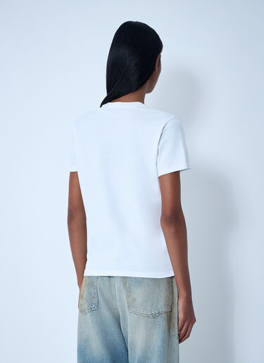 Marni Logo Motif T-Shirt White mni0261009