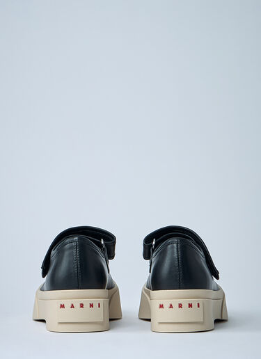 Marni Mary Jane Platform Shoes Black mni0261017