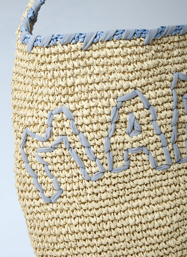 Marni Medium Hobo Shoulder Bag Natural mni0261020