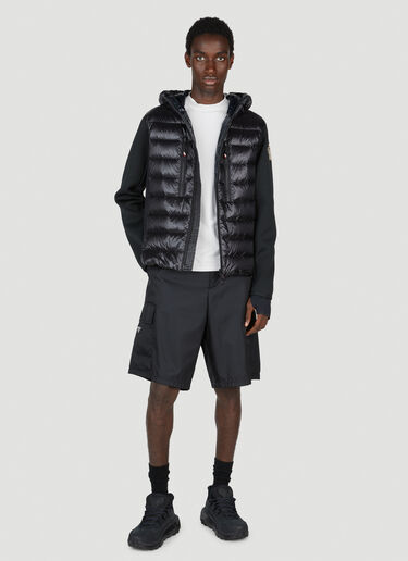 Moncler Grenoble 패딩 후드 다운 재킷 블랙 mog0153018