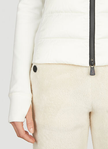 半绗缝拉链连帽开衫 Moncler Grenoble 半绗缝拉链连帽开衫 白 mog0253022