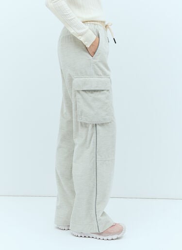 Corduroy Cargo Pants Moncler Grenoble Corduroy Cargo Pants Grey mog0257002