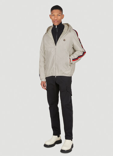Necker Hooded Down Jacket Moncler Necker Hooded Down Jacket White mon0147001