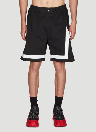 Moncler 徽标运动短裤 黑色 mon0149015