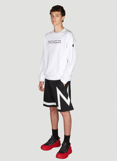 Moncler 徽标运动短裤 黑色 mon0149015