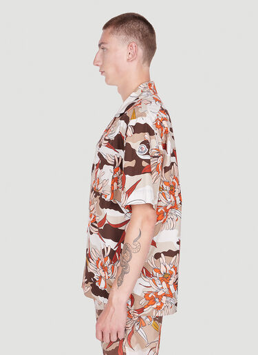 Floral Shirt Moncler Floral Shirt Beige mon0152008