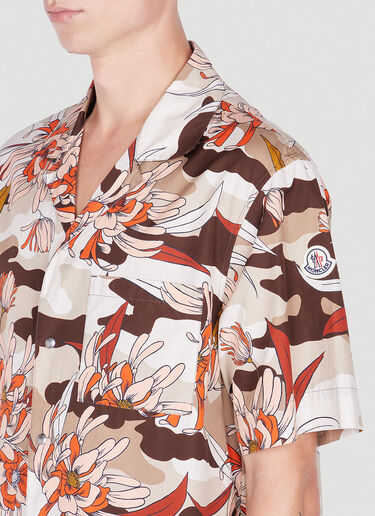 Floral Shirt Moncler Floral Shirt Beige mon0152008