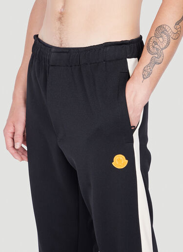 Logo Patch Track Pants Moncler Logo Patch Track Pants Black mon0152022