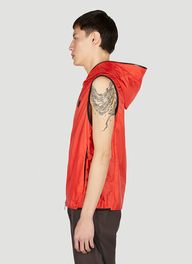 Moncler 파키토 후드 질레 재킷 레드 mon0152035