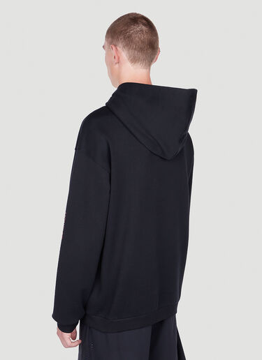 로고 프린트 후드 스웨트셔츠 Moncler 로고 프린트 후드 스웨트셔츠 Black mon0152036