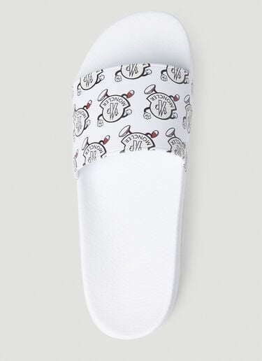 Trailgrip Lite Slides Moncler Trailgrip Lite Slides White mon0152045