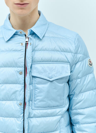 테니스브레스 다운 셔킷 Moncler 테니스브레스 다운 셔킷 블루 mon0155010