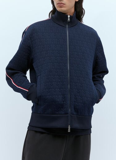 엠보싱 집업 가디건 Moncler 엠보싱 집업 가디건 네이비 mon0155014