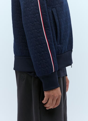 엠보싱 집업 가디건 Moncler 엠보싱 집업 가디건 네이비 mon0155014