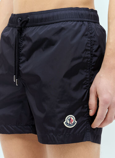 로고 패치 스윔 쇼츠 Moncler 로고 패치 스윔 쇼츠 블랙 mon0155016