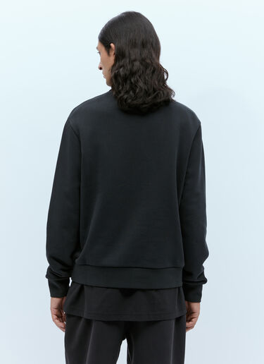 Logo Patch Half-Zip Sweatshirt Moncler Logo Patch Half-Zip Sweatshirt Black mon0155021
