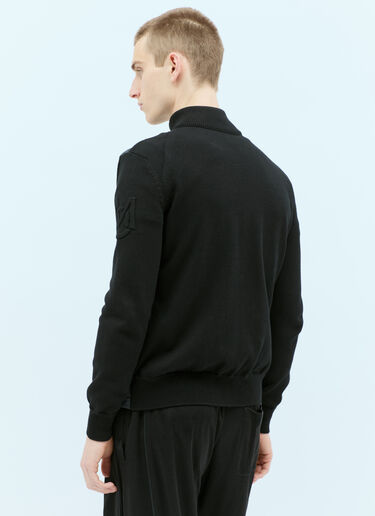 Moncler 패디드 집업 가디건 블랙 mon0155031