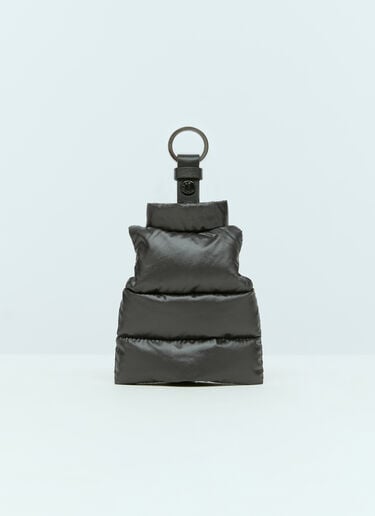 Moncler Gilet-Shaped Keyring Black mon0155048