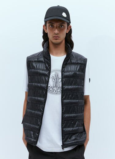 Moncler 徽标贴饰棒球帽 黑色 mon0156034