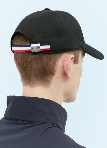 Moncler 徽标贴饰棒球帽 黑色 mon0156035