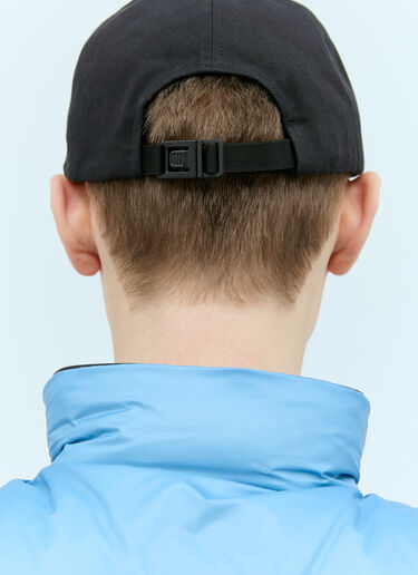 Moncler 徽标印花棒球帽 藏蓝色 mon0158034
