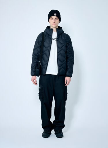 Logo Print T-Shirt Moncler Logo Print T-Shirt Off white mon0159046