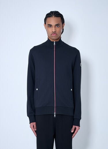 Cotton Zip-Up Cardigan Moncler Cotton Zip-Up Cardigan Navy mon0160029
