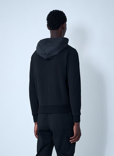 Moncler Cotton Logo Patch Cardigan Black mon0161017