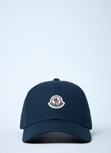Moncler 徽标图案棒球帽 藏蓝色 mon0161026
