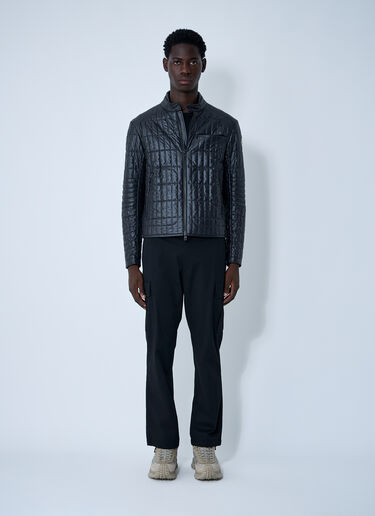 Moncler Lasne 机车夹克  黑色 mon0161032