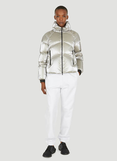 Moncler 로고 자수 [트랙] 팬츠 화이트 mon0249023