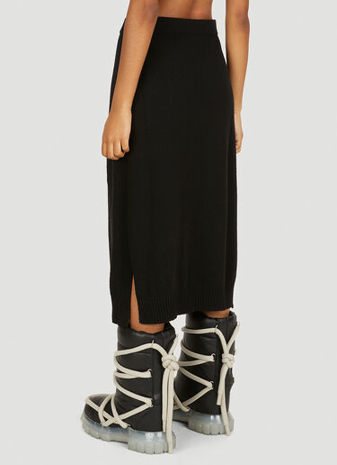 Knit Skirt Moncler Knit Skirt Black mon0250035