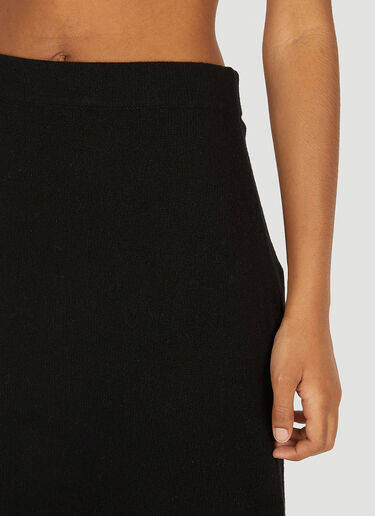Knit Skirt Moncler Knit Skirt Black mon0250035